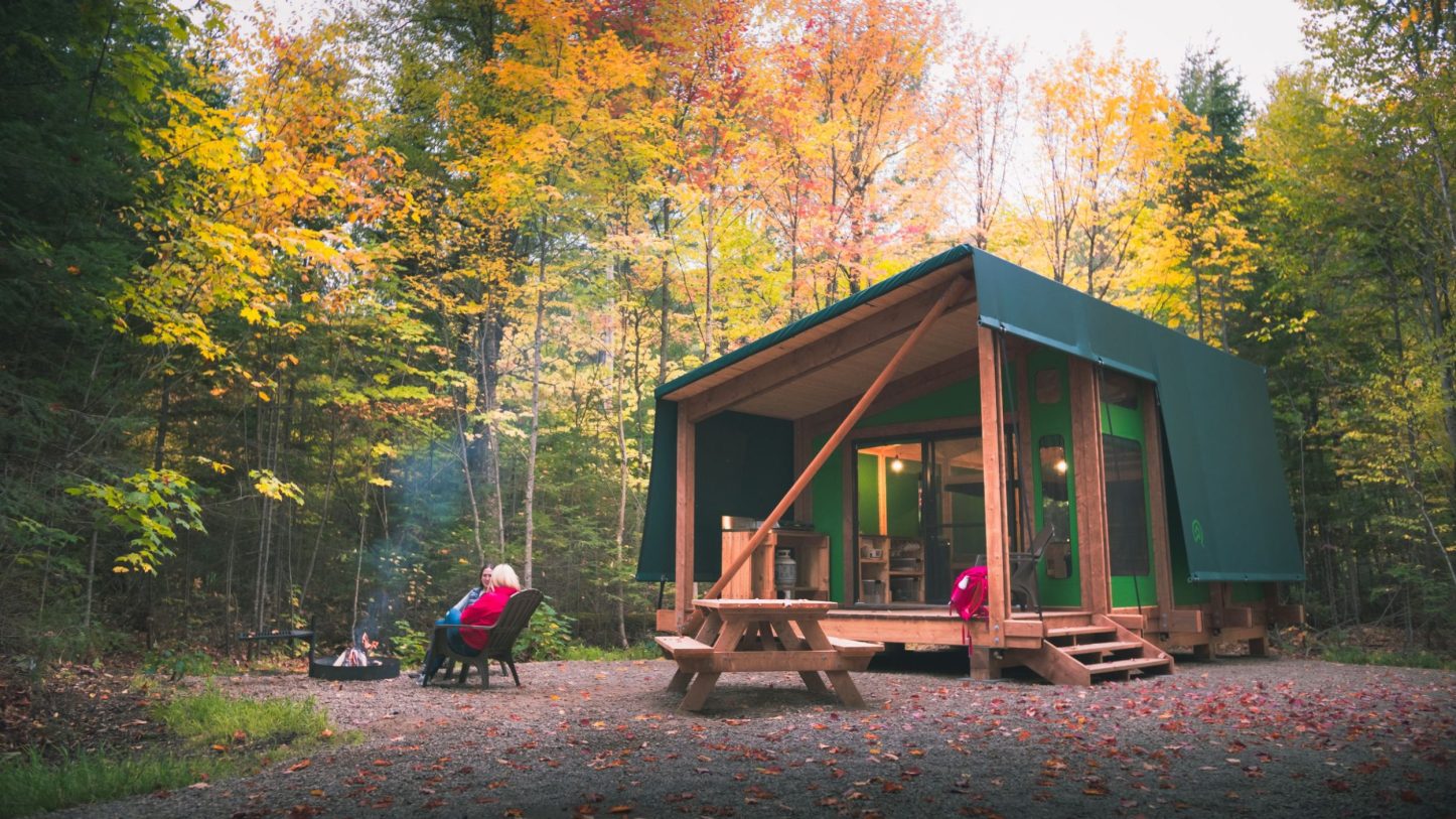 Hébergement au parc national du Mont-Tremblant