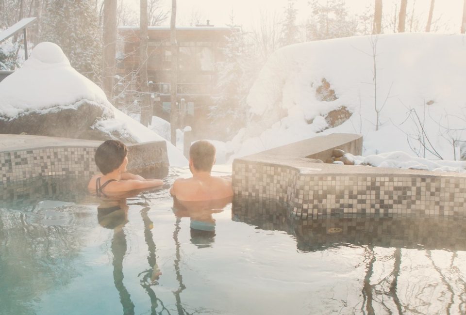 Winter getaway for lovers