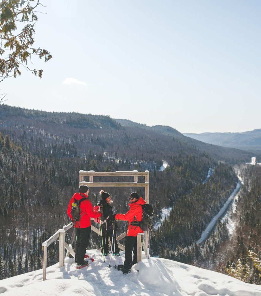 Ces paradis du plein air hivernal signés Lanaudière…