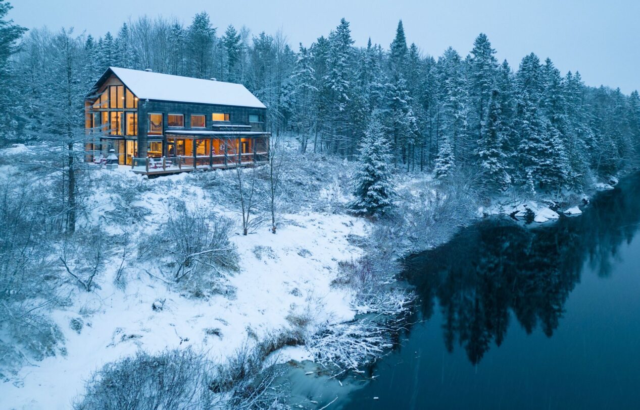 Chalet Le Canotier du Baluchon Éco-villégiature en Mauricie