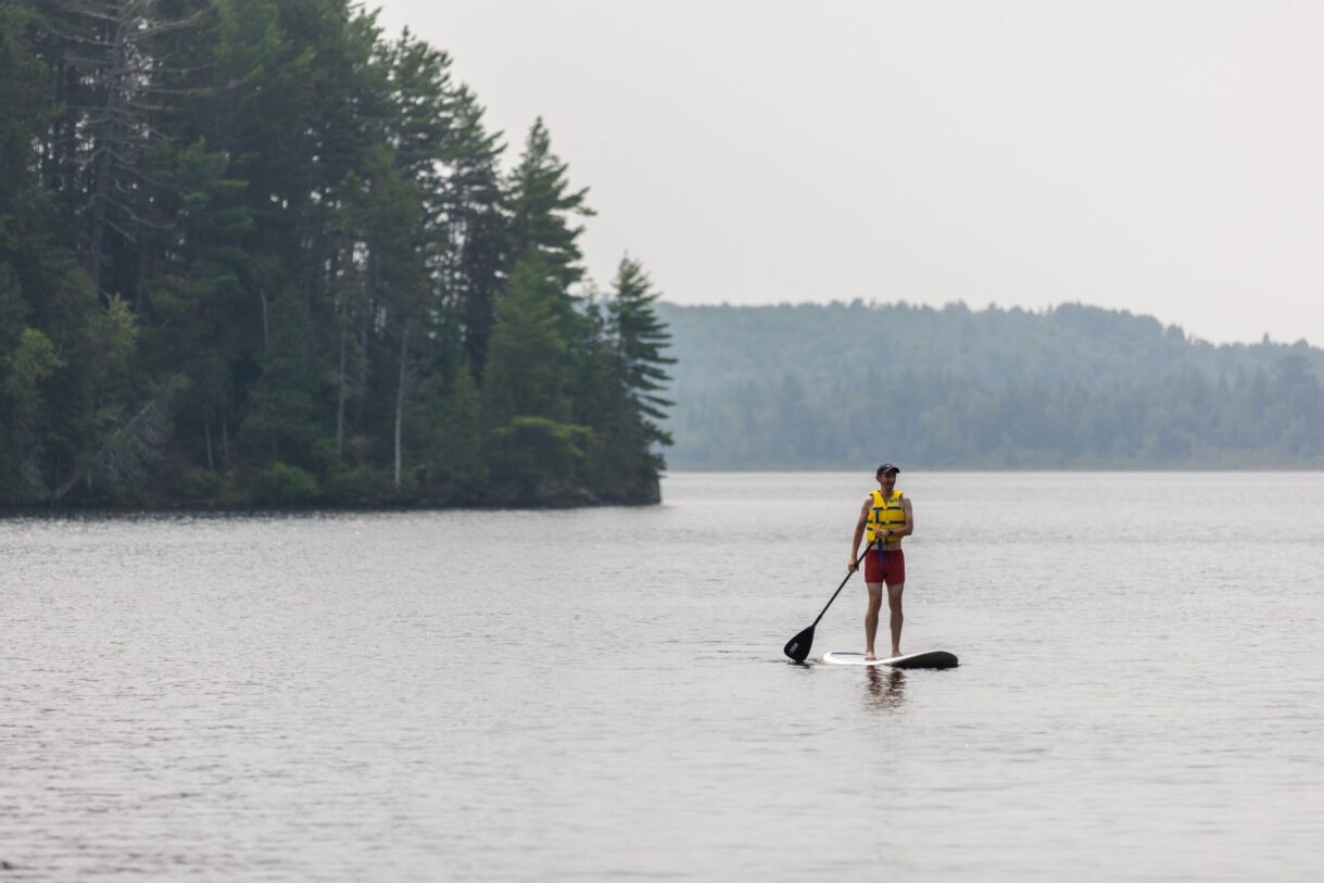 Paddleboard su le Lac Blanc - Mauricie