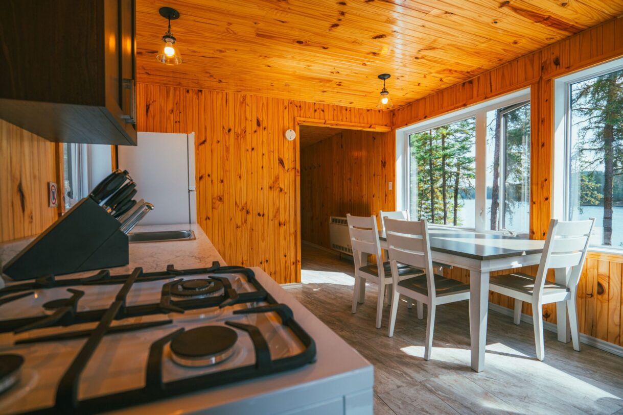 Chalet de la Pourvoirie du Lac Oscar en Mauricie