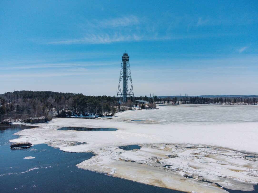 La Cité de l'énergie de Shawinigan en hiver