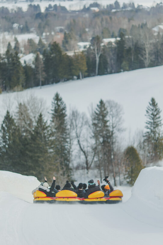 Activité fun au Quebec en hiver