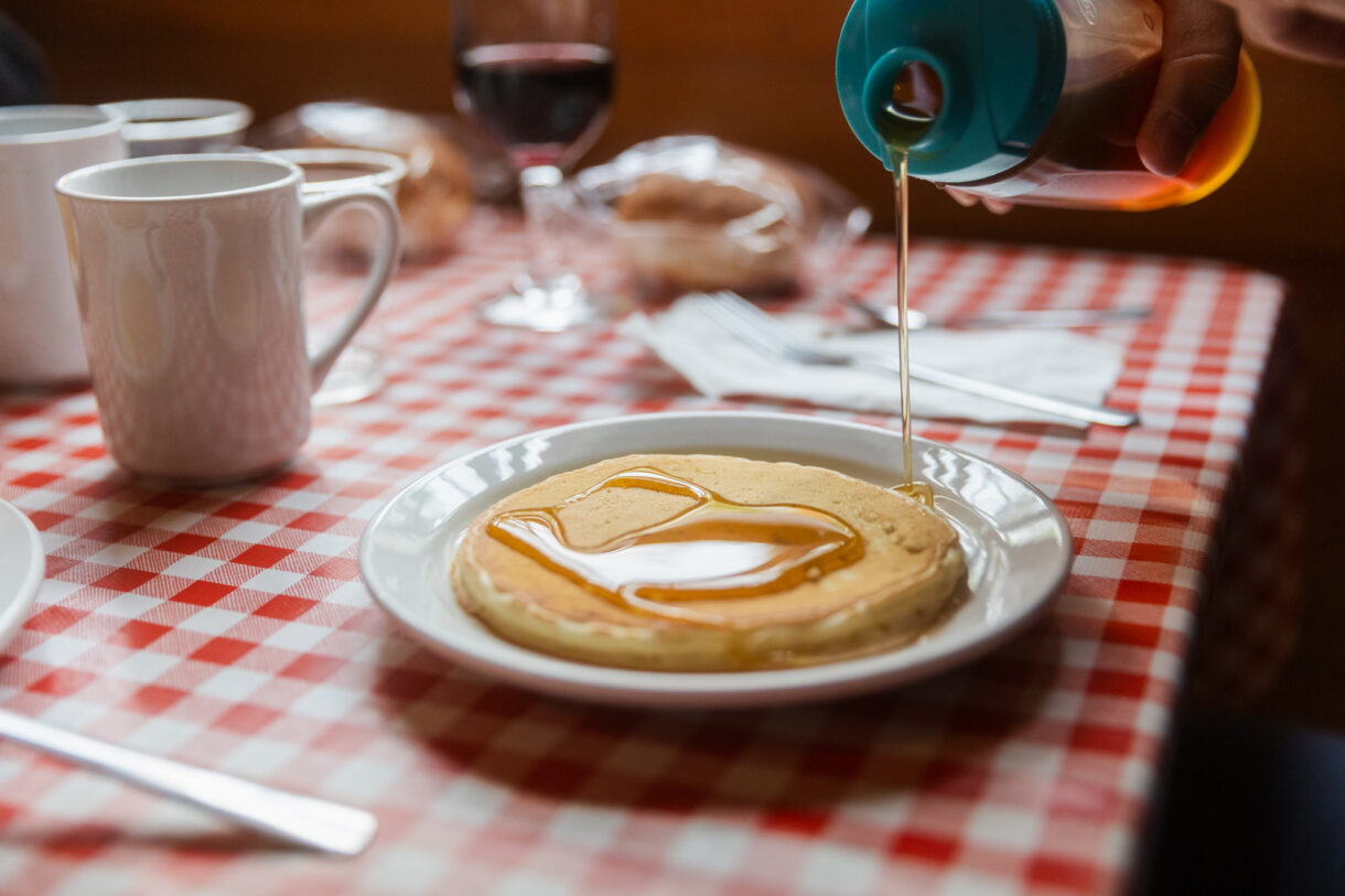 Crêpe au sirop d'érable