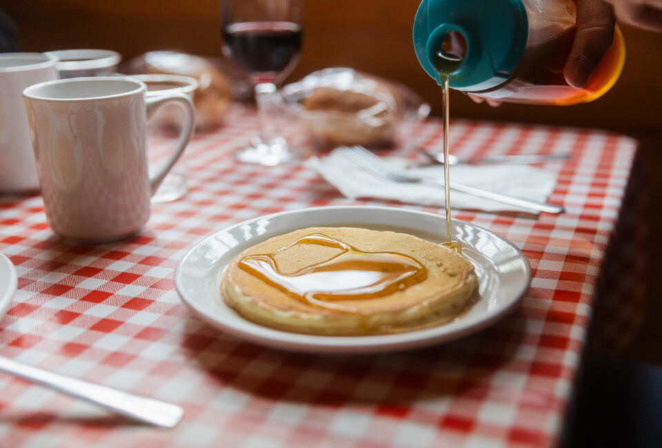 Crêpe au sirop d'érable