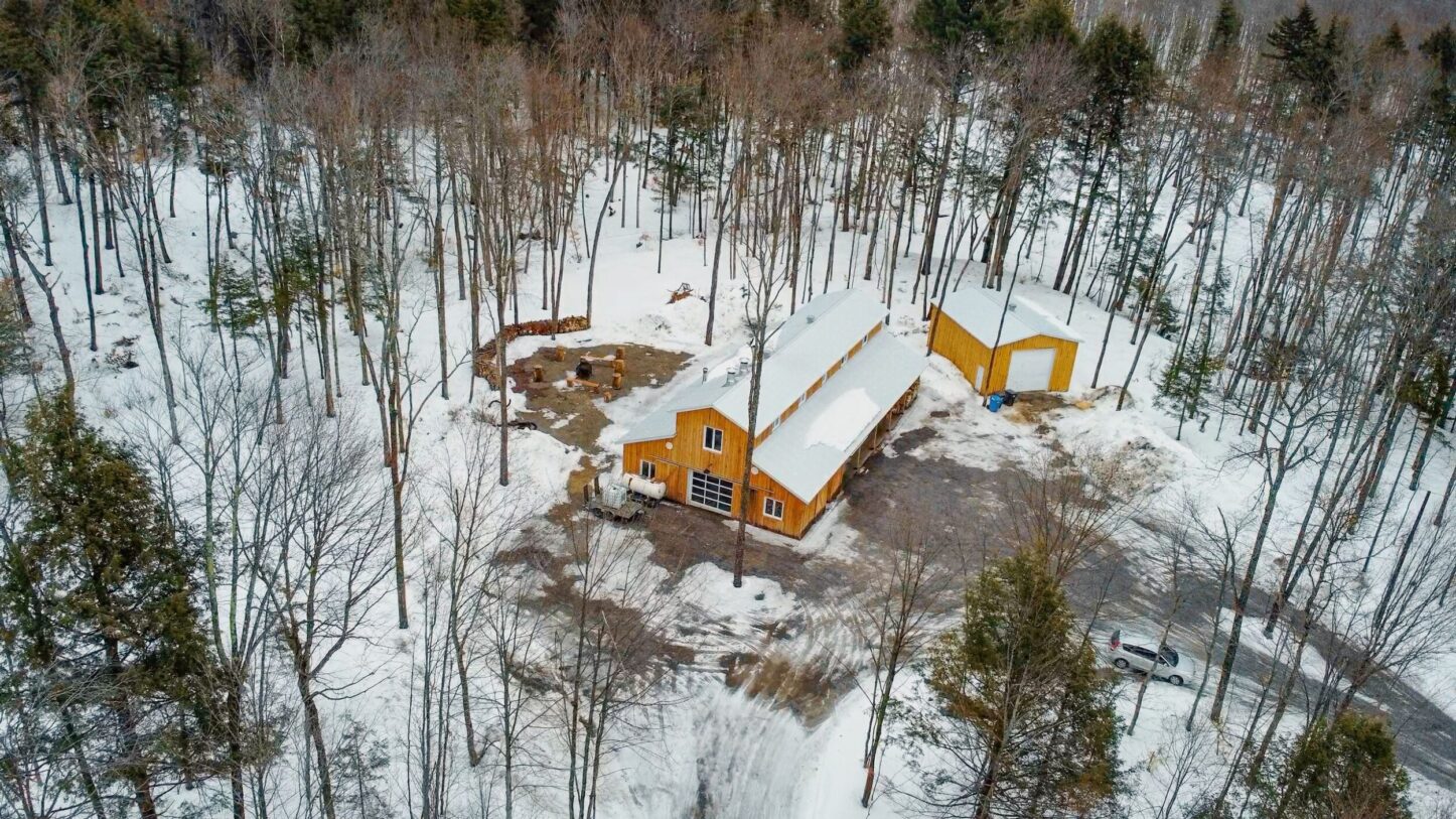 Érabrière en Mauricie