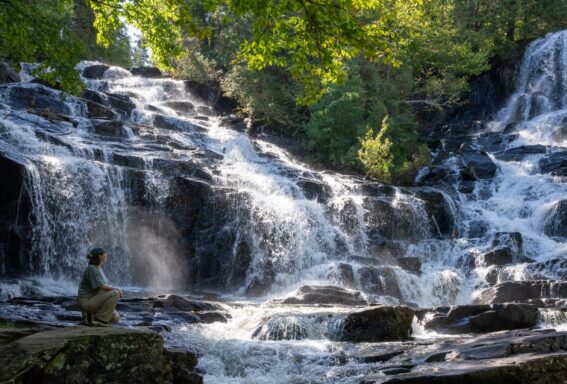 Chutes Waber dans le parc national de la Mauricie