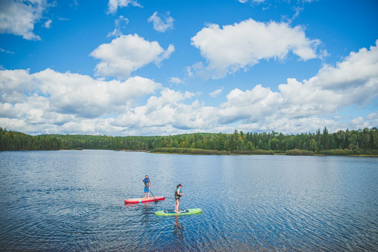 Paddleboard au Parc régional du Lac Taureau